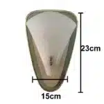 Retro Wall Lamp LED Living Room Background Wall Aisle Stair Lamp Bedroom Bedside Lamp – base detail