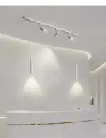 Kitchen Led Pendant Dining Room Chandeliers Lights Hallway Linear Magnetic Track Light DIY Dining Table Bar Table Lamp