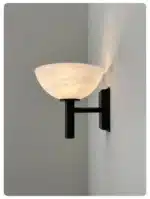 Marble living room Wall Lamp Wabi-Sabi Style Modern Luxury Bedroom Headboard Wall Lamp Creative Passage corridor wall