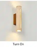 Nature Yellow Stone Wall Lamp Modern Sconce Wall Light Spotlight Bedside Living Room Bedroom Aisle Corridor Lighting