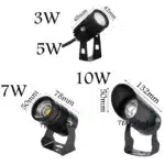 3W 5W 10W COB Outdoot IP65 Waterproof led Garden Lamp AC85-265V DC12V Outdoor Lighting Garden Light Landscape LED spotlight
