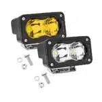Waterproof 3 inch Square Car LED Work Light Spotlight 12V 24V 6000K DRL For Motorcycle Truck Off-road SUV ATV Headlight