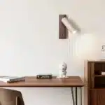 Wabi Sabi Wind Bedhead Wall Light Rotating Reading Bedroom Room Study Wind Belt Switch Retro Wall Spotlight Led Light – top