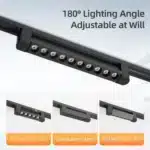 Led Track Light Ceiling Light 110V 220V Rail Lighting Lights 10W/20W Spotes to Ceiling Lighting for Home Kitchen Bedroom