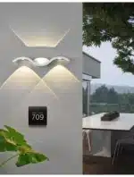9W/15W LED Wall Light Garden Wall Lamp IP65 Outdoor Waterproof Lamp Fixture House Decoration Lighting Corridor Aisle Light