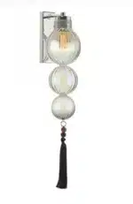 Modern Nordic Glass Wall Lamp All Copper Creative Gourd Lighting Model Room Living Room Dining Room Indoor Lighting Fixtures