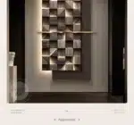 Modern LED Crystal Porcelain Luxury Wall Lamp For Indoor Living Room Corridor Hallway Kitchen Home Decoration Create Mural