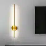 Magnetic Rechargeable 50 Wall Lamp Black Gold For Living Room Bedroom Hallway Study Stairwell Cloakroom LED Lighting Wiring