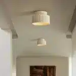 Nordic Surface Mounting Ceiling Light Resin Lamp For Bedroom Hallway Living Room – top view