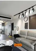 2 Wires Set LED Track Light AC220V-240V 12w 18W 24W Black Aluminum Track Lighting Rail Spot Led For Home Kitchen Clothing