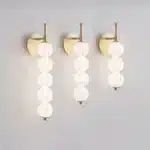 Nordic Bedhead Wall Lamp for Bedroom Corridor Minimalist Glass Wall Light Living Room Background Home Decoration Indoor