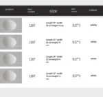 Warm night light pebble LED lamp glowing on a bedside table