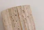 Three-dimensional Natural Stone Wall Lamp For Parlor Bedroom Stairs Corridor Indoor Art Deco Sconce 3000K – in a cozy room