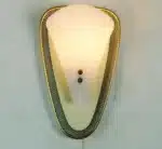 Retro Wall Lamp LED Living Room Background Wall Aisle Stair Lamp Bedroom Bedside Lamp – side view