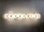 Natural Marble LED Wall Lamp Copper Luxury Novelty Lighting Sconce For Bedroom Living Dining Room Wall Decor Modern Art
