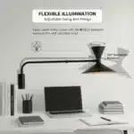 Modern Designer Adjustable Wall lamp Swing Retro Long LED Wall Light Bedroom Bedside Exhibition Hall Background Light
