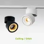Dimmable folding surface mounted spotlight led living room ceiling ceiling downlight cob adjustable angle clothing store 7W