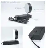 Nordic LED Indoor Wall Lamp 350 Degree Rotation Wall Sconce 5W With 150CM line Wall Light with Switch for Bedroom Study
