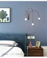 Nordic Designer Led Wall Lamp Modern Living Room Bedroom Glass Light Indoor Light Minimalist Home Decor Fixture Wall – top