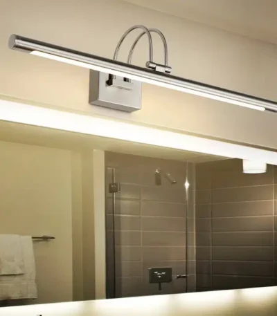 European Mirror Light Wall Lamps Modern Bathroom Cabinet Wall Light Toilet Mounted Lighting Fixtures Sconces Indoor Bedroom