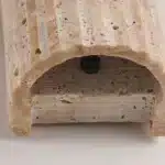 Three-dimensional Natural Stone Wall Lamp For Parlor Bedroom Stairs Corridor Indoor Art Deco Sconce 3000K – base detail