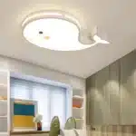 Modern Led Ceiling Lamp Creative Lighting for Family Theme Hotel Children Kids Bedroom Study Hallway Led Whale Ceiling Light