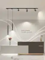 Kitchen Led Pendant Dining Room Chandeliers Lights Hallway Linear Magnetic Track Light DIY Dining Table Bar Table Lamp