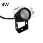 Outdoor Spotlight 220V Waterproof LED Floodlight 1W 3W 5W 7W 10W 12W 15W Outdoor Garden Wall Lawn Light Landscape Courtyard