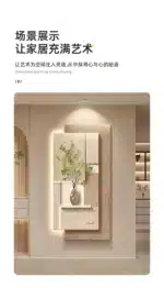 Luxury-Style 2025 New Model Entrance Hall Sensor-Light LED Wall Lamp, Entrance Corridor Passage Green Plant Wall Lamp,