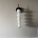 Nordic Bedhead Wall Lamp for Bedroom Corridor Minimalist Glass Wall Light Living Room Background Home Decoration Indoor