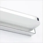Modern LED vanity light for bathroom mirror, sleek design