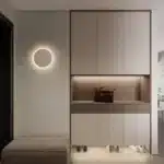 Aluminum Outdoor waterproof wall lamp, courtyard garden, modern and minimalist balcony, living room, bedroom, indoor wall