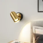 Modern Wall Lamp Nordic Beside Bedroom Adjustable Angle LED Wall Lights Living Room Stair Lights Entrance Lighting Fixtures