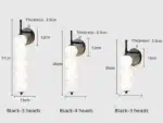 Nordic Bedhead Wall Lamp for Bedroom Corridor Minimalist Glass Wall Light Living Room Background Home Decoration Indoor