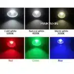 Outdoor Spotlight 220V Waterproof LED Floodlight 1W 3W 5W 7W 10W 12W 15W Outdoor Garden Wall Lawn Light Landscape Courtyard