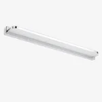 Modern LED vanity light for bathroom mirror, sleek design