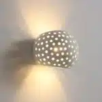 Modern LED Wall Lamp G9 5W Gypsum Wall Light Sconces Indoor Lighting Bedside Bedroom Living Room Kitchen Home Deco