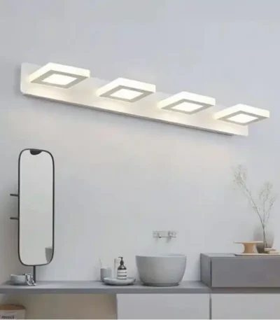 OUDELADI Square Bathroom LED mirror light Round Acrylic LED wall lamps bedside Toilet Home decor lighting fixture AC110-240V