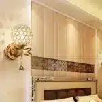 E14 Crystal Wall Lamp Modern Creative Bedside Wall Lights Sconce Wall Lighting Luminaire Home Living Room Bedroom Bathroom