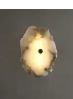 Natural Marble LED Wall Lamp Copper Luxury Novelty Lighting Sconce For Bedroom Living Dining Room Wall Decor Modern Art