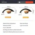 Motion Sensor Outdoor Light LED Exterior Motion Porch Light Modern Outdoor Wall lamp IP65 Waterproof 3000K for House Garage