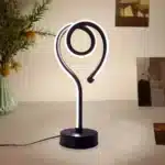 Water ripple nightlight projecting colorful waves on bedroom wall