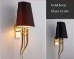 2025 Fabric Wall Lamp Modern Iron Wall Lights Dining Living Room Bedroom Creative Double Head AC85-265V Sconce Light
