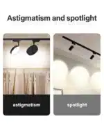 2 Wires Set LED Track Light AC220V-240V 12w 18W 24W Black Aluminum Track Lighting Rail Spot Led For Home Kitchen Clothing