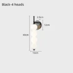Nordic Bedhead Wall Lamp for Bedroom Corridor Minimalist Glass Wall Light Living Room Background Home Decoration Indoor