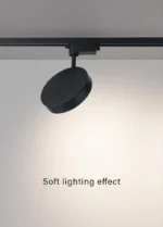2 Wires Set LED Track Light AC220V-240V 12w 18W 24W Black Aluminum Track Lighting Rail Spot Led For Home Kitchen Clothing