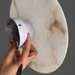 Bedroom Bedside Round Marble Wall Lamp Living Room Sofa Background Dector Hotel Corridor Entrance Cloakroom Led Lighting