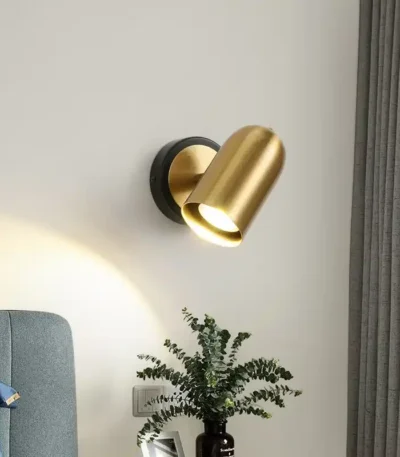 Modern Wall Lamp Nordic Beside Bedroom Adjustable Angle LED Wall Lights Living Room Stair Lights Entrance Lighting Fixtures