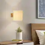 Modern Japanese Style LED Wall Lamp Nordic Wooden Wall Lights Sconce for Home Living Room Bathroom Bedroom Decor Bedside