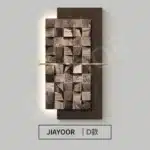 Modern LED Crystal Porcelain Luxury Wall Lamp For Indoor Living Room Corridor Hallway Kitchen Home Decoration Create Mural